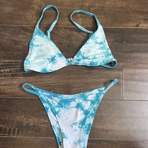 TIE DYE MILLIE BIKINI small top and bottom